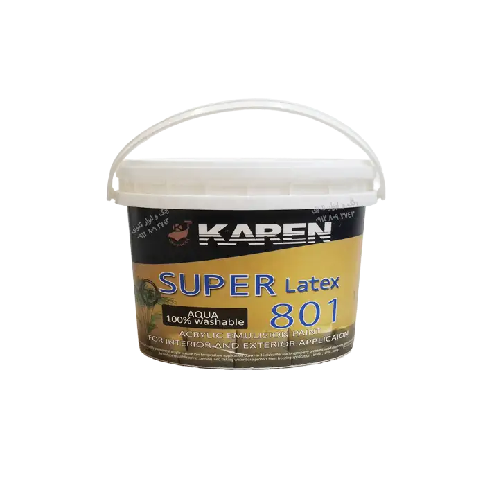 رنگ آکرلیک مات کارن سوپر لاتکس - کد801