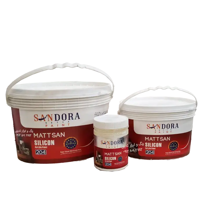 رنگ آکریلیک مات ساندورا - کد 204