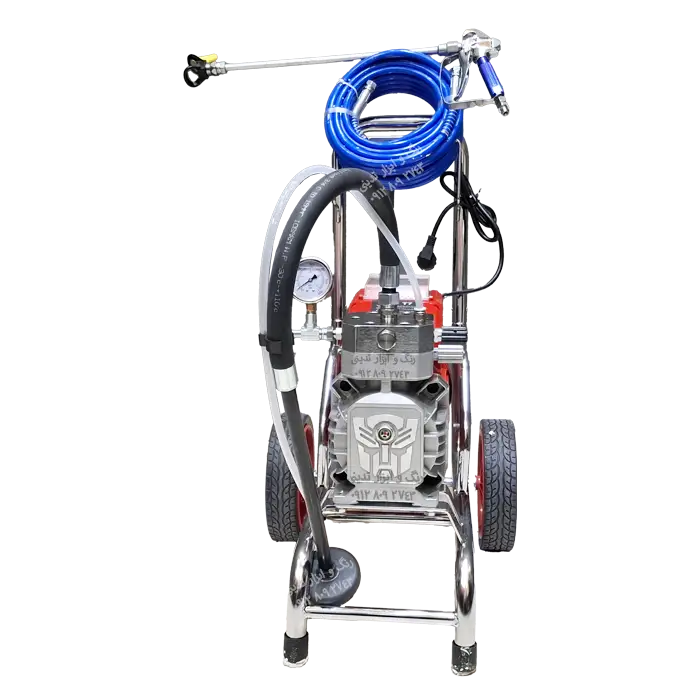 ایرلس دیافراگمی مدل T7 مناسب رنگ آکریلیک و حلال آب رنگ های ساختمانی