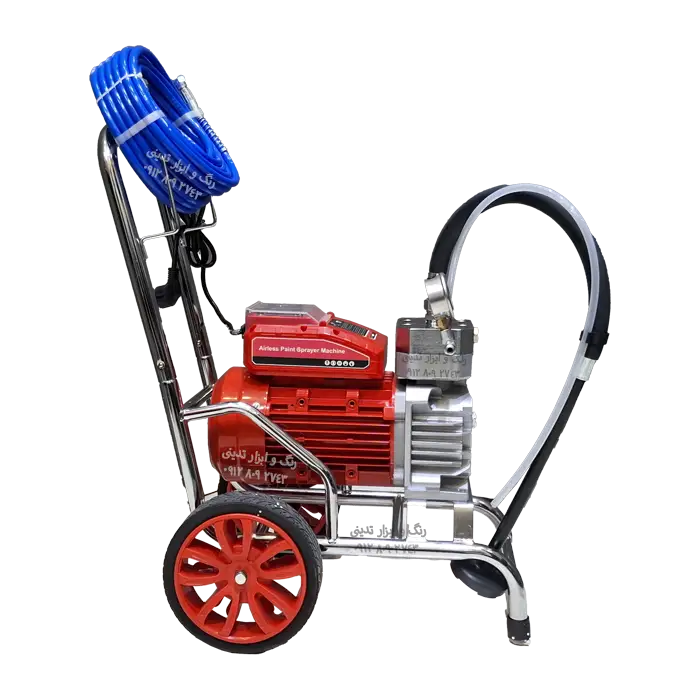 ایرلس دیافراگمی مدل T7 مناسب رنگ آکریلیک و حلال آب رنگ های ساختمانی