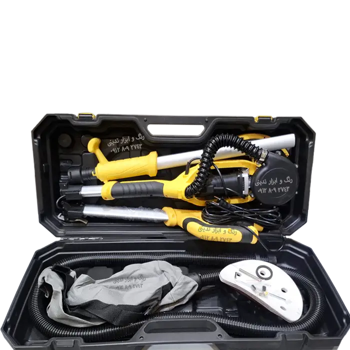 دستگاه سنباده برقی GTM سقف دیوار و کناف رنگ و ابزار تدینی