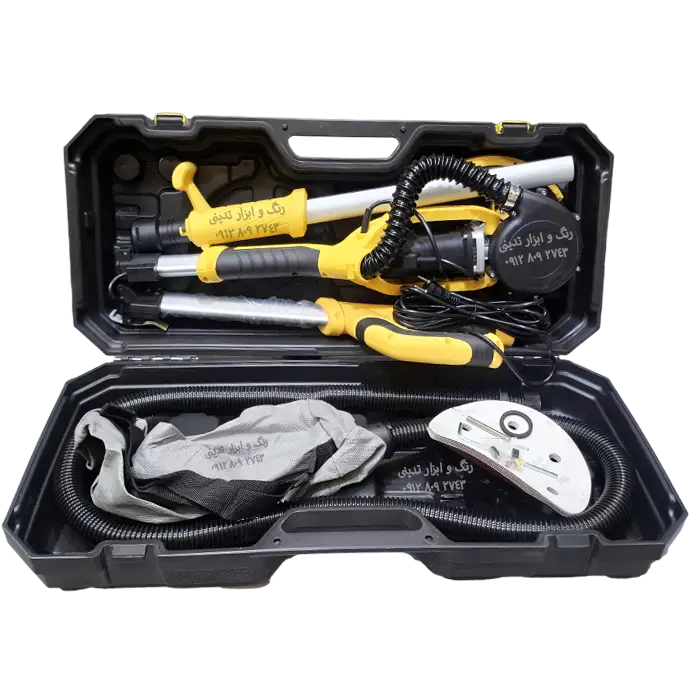 دستگاه سنباده برقی GTM سقف دیوار و کناف رنگ و ابزار تدینی