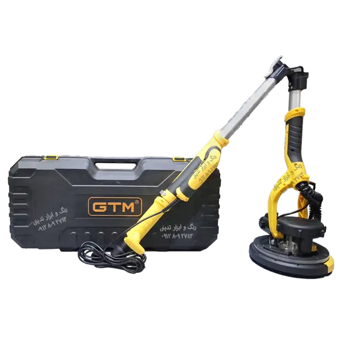 دستگاه سنباده برقی GTM سقف دیوار و کناف رنگ و ابزار تدینی